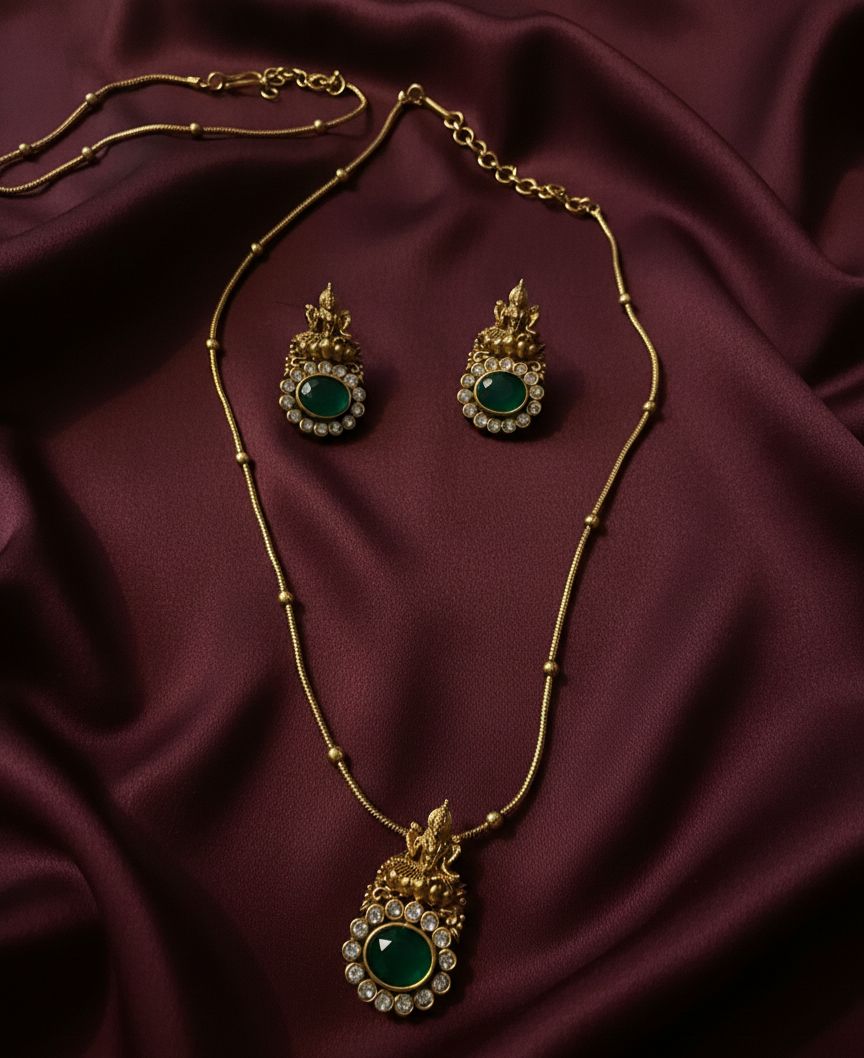 Lakshmi Devi Simple Necklace